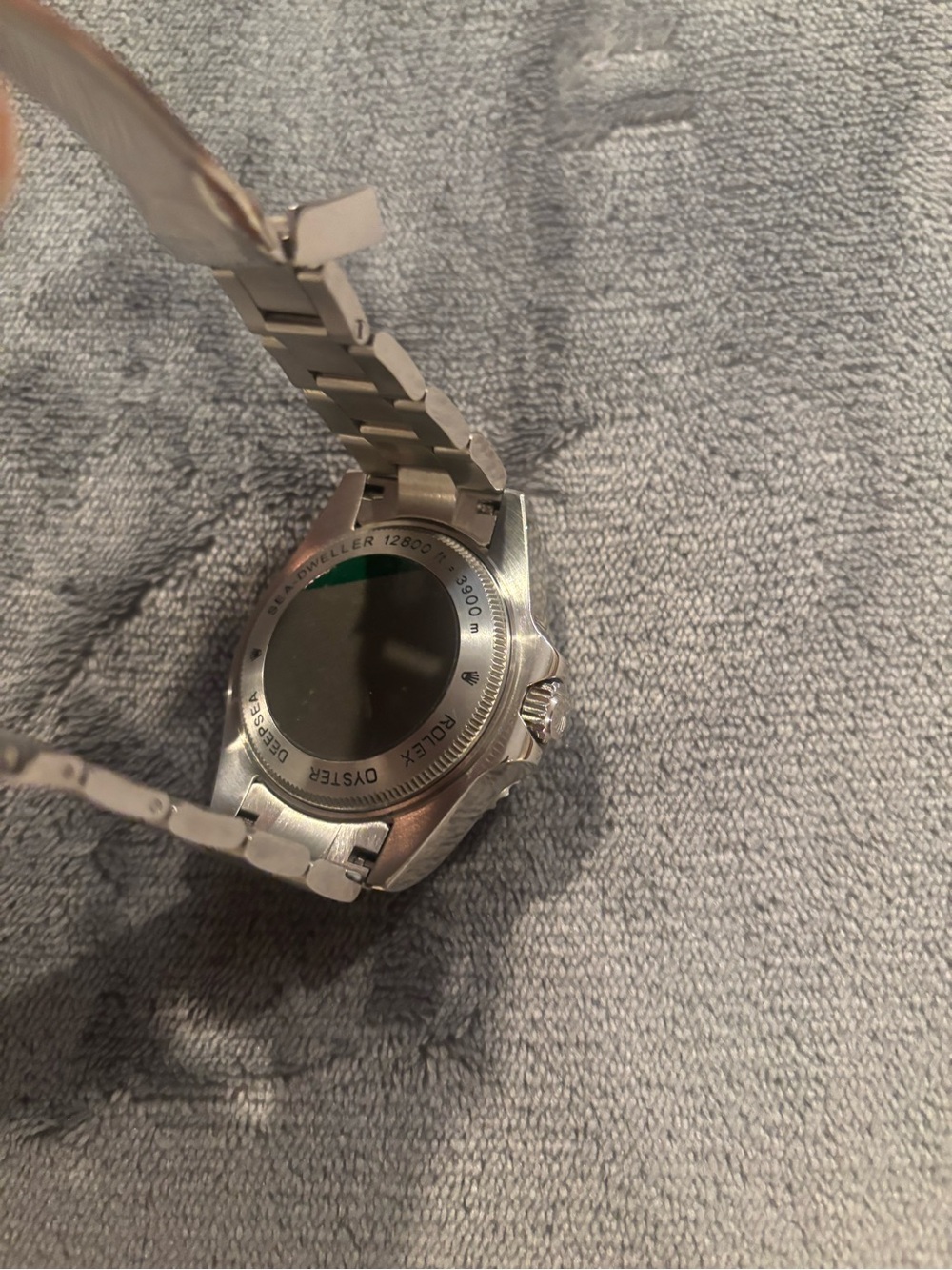 Deepsea Sea-Dweller Men's Stainless Steel Watch with Blue Dial - Picture 6 of 6